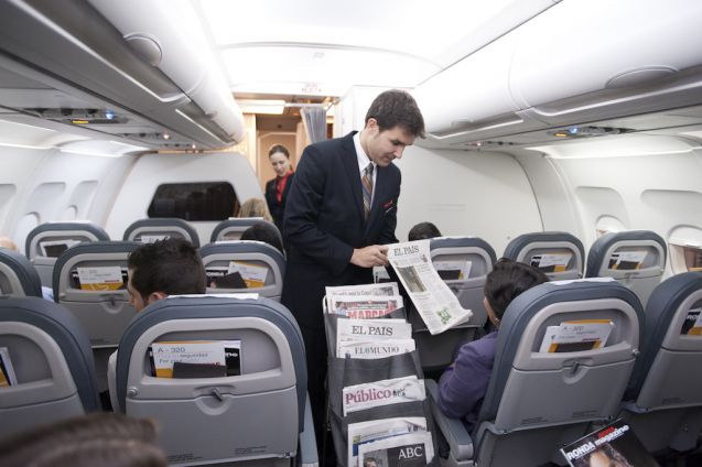 Das Kabinenpersonal von Iberia lässt heute die Arbeit ruhen. Foto: Iberia