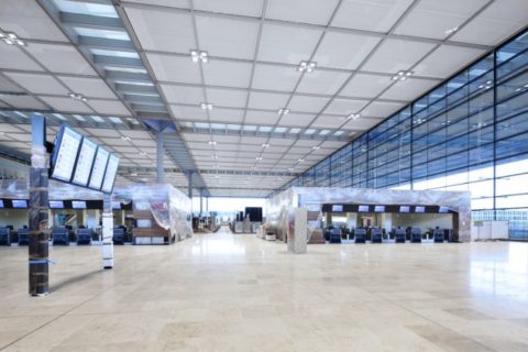 Landrat Loge hofft auf eine bessere Zusammenarbeit mit dem neuen Aufsichtsrat. Foto: A. Obst/ M. Schmieding, Flughafen BER