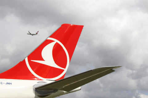 Turkish Airlines fliegt inzwischen nach eigenen Angaben mehr internationale Ziele an als jede andere Fluglinie. Bild: Shutterstock