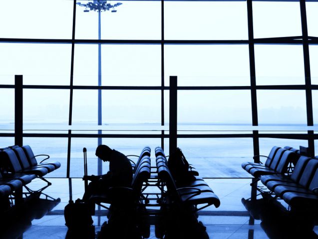 Über 24 Stunden mussten 150 gestrandete Passagiere am Airport Münster/Osnabrück verbringen. Foto: Shutterstock