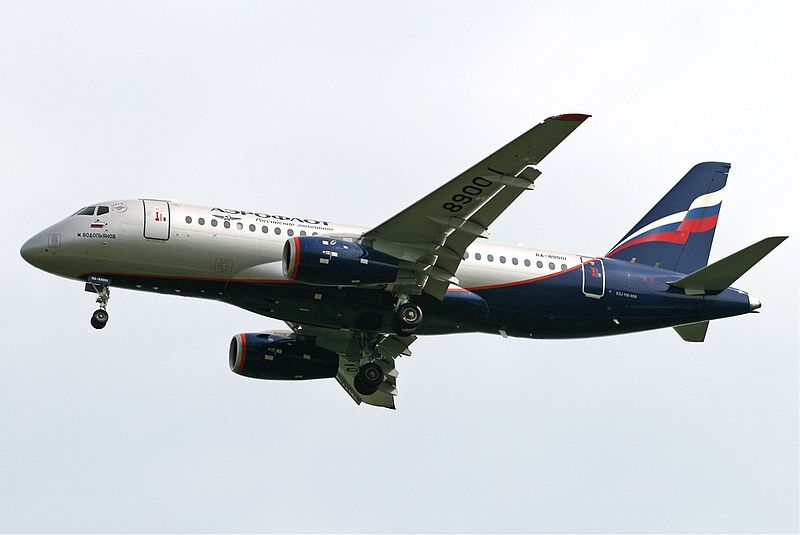 Die Flotte der Aeroflot-Gruppe soll im Jahr 2017 insgesamt 50 SSJ-100-Flugzeuge umfassen. Bild: Gleb Osokin / Wikimedia Commons