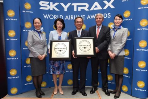 ANA wird regelmäßig von Skytrax für ihre Leistungen ausgezeichnet. Foto: ANA All Nippon Airways
