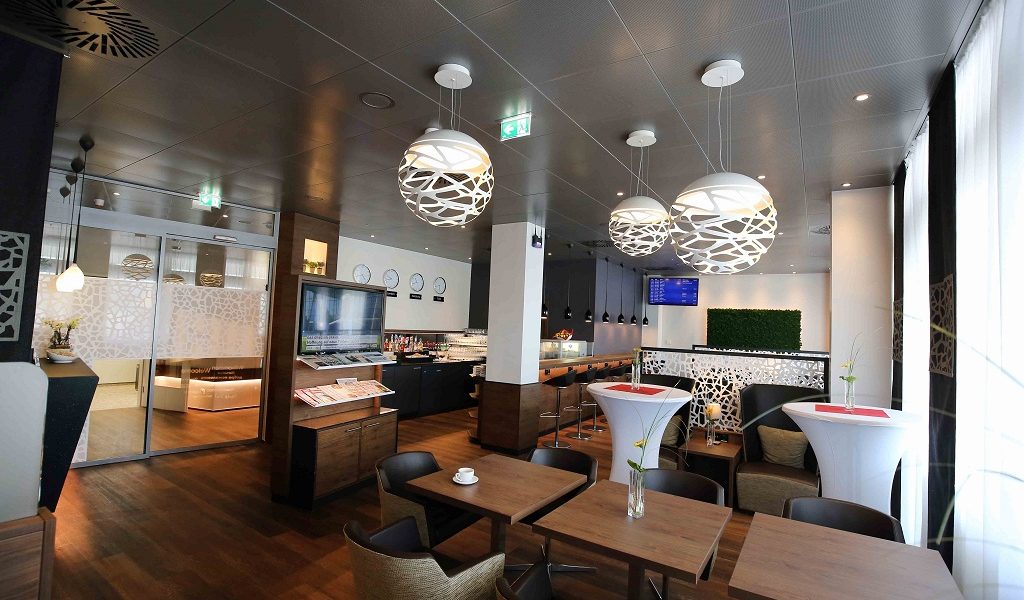 Der Salzburger Flughafen eröffnet seine neue Business Lounge. Bild: Salzburg Airport