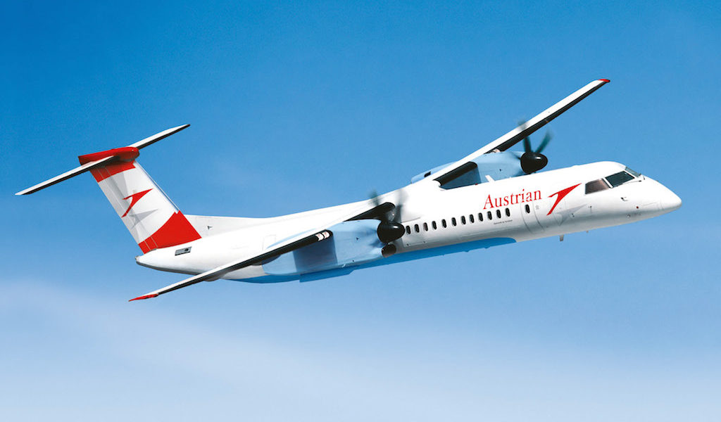 Mit dem Neuzugang hat Austrian jetzt bereits 16 Dash 8-Q400 in der Flotte.