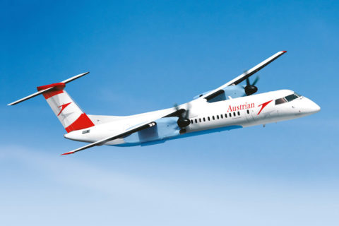 Mit dem Neuzugang hat Austrian jetzt bereits 16 Dash 8-Q400 in der Flotte.