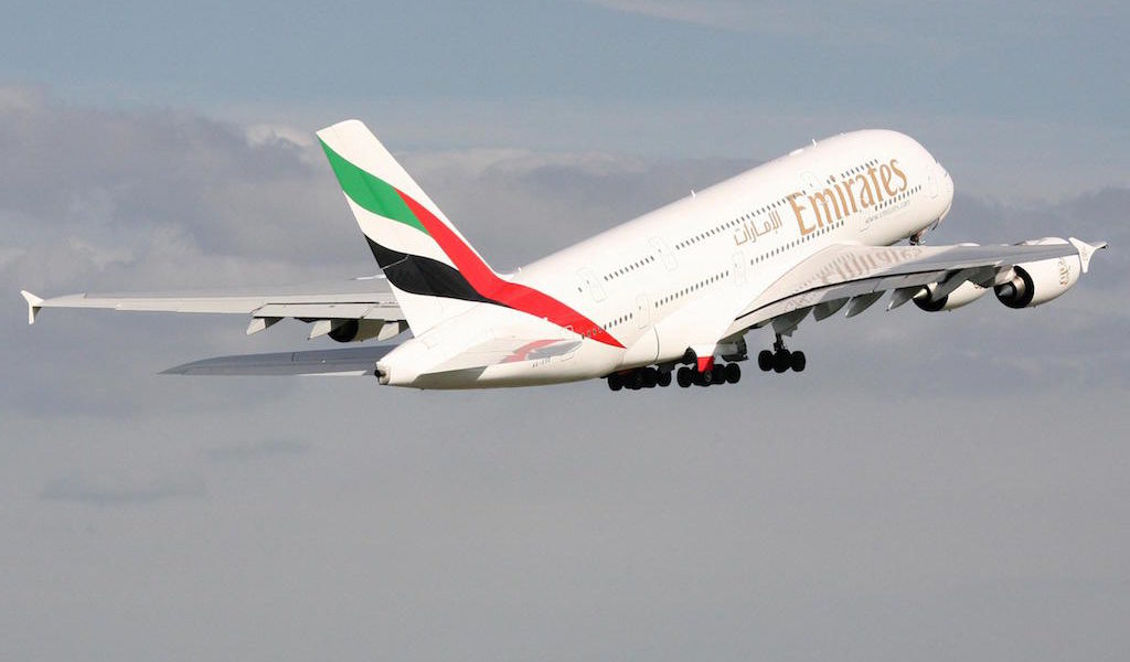 Mit dem Mega-Jet vier Mal täglich von Dubai nach Bangkok. Bild: Emirates