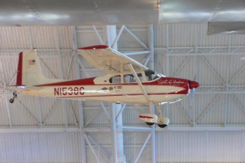 Jerrie Mock's Cessna 180 mit dem Namen 