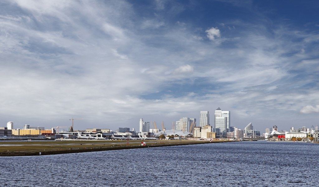 Faszinierender Flughafen: London City Airport. Bild: London City Airport