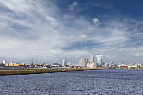 Faszinierender Flughafen: London City Airport. Bild: London City Airport
