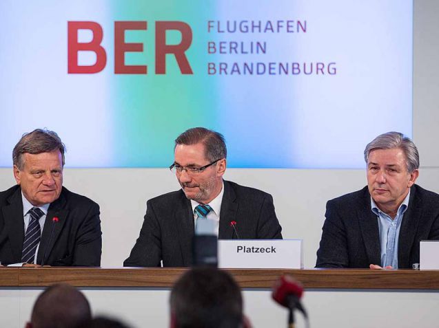 Der Aufsichtsrat tagt über einen möglichen Finanzchef für den BER. Foto: dpa