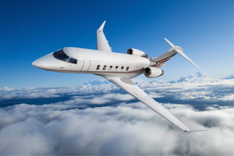 Die Challenger 350-Jets von NetJets bieten Platz für bis zu zehn Passagiere. Bild: Bombardier