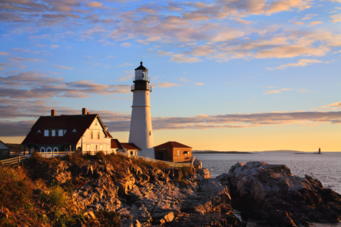 Das Portland Head Lighthouse ist Maines Leuchtturm-Veteran schlechthin. Bild: Doug Lemke /shutterstock