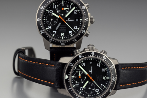 Nach DIN 8330 zertifiziert: die Sinn 103 Ti UTC IFR. Bild: Sinn