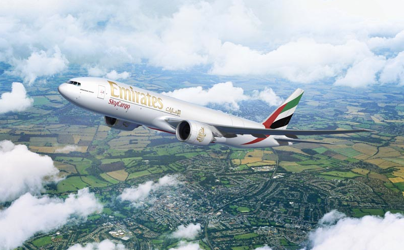 Auf der Strecke ab Basel setzt Emirates SkyCargo Vollfrachter vom Typ Boeing 777 ein. Bild: Emirates