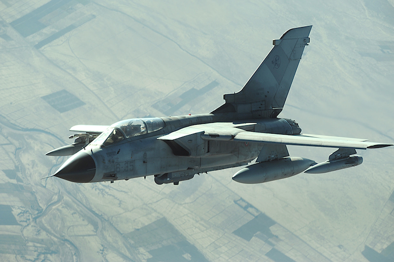 Bei dem Zusammenstoß zweier Tornados der italienischen Luftwaffe sind zwei Piloten ums Leben gekommen. Bild: Wikimedia Commons