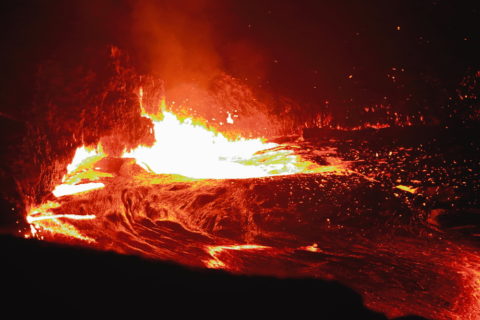 In der nordäthiopischen Danakil-Wüste kann man den aktiven Vulkan Erta Ale besichtigen. Bild: shutterstock / rweisswald