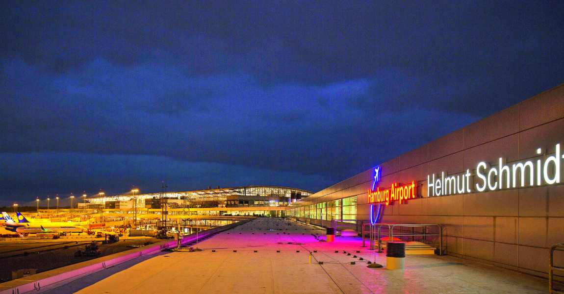 Am Hamburg Airport herrscht ab 23.00 Uhr ein Nachtflugverbot.