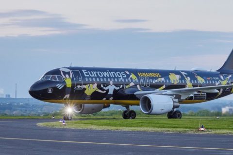 So sieht der neue Fan-Airbus aus.