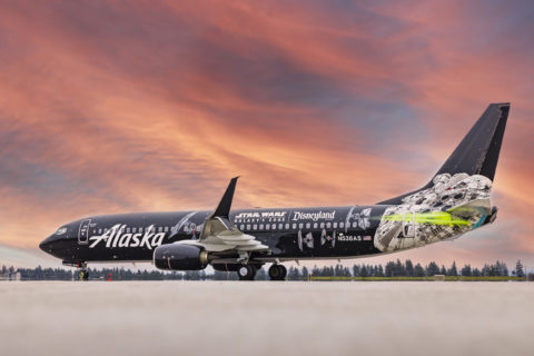 Alaska Airlines: So sieht das neue Star Wars-Flugzeug aus.