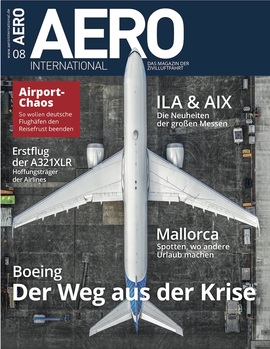 Die neue Ausgabe von AERO International.