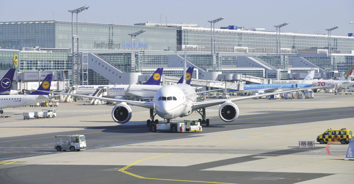 48,9 Millionen Passagiere waren 2022 am Flughafen Frankfurt.