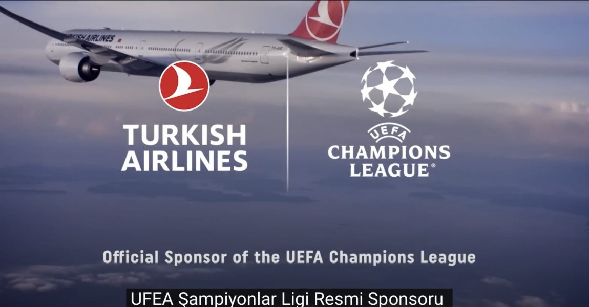 Turkish Airlines ist offizieller Sponsor der UEFA Champions League. Foto: Turkish Airlines/Youtube