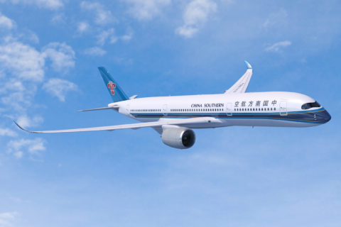 China Southern Airlines fliegt nach zweijähriger Corona-Pause wieder den Flughafen Frankfurt an. Foto: Airbus