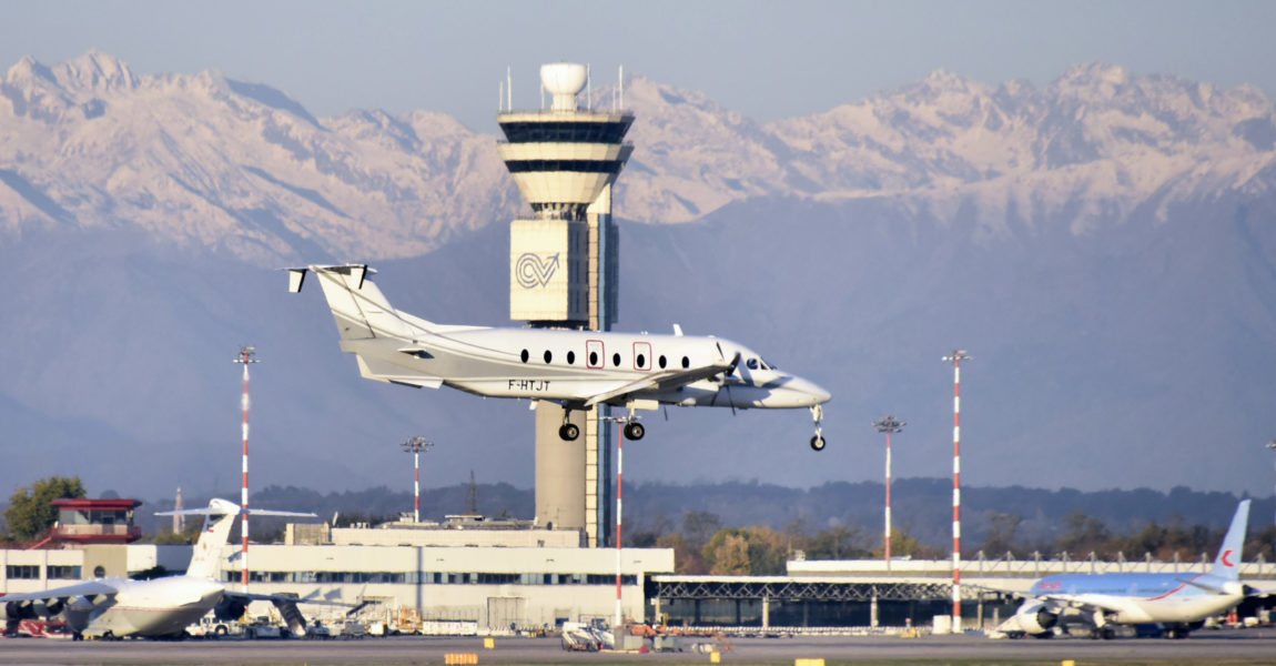 Der Flughafen Mailand-Malpensa wird zweimal täglich von Twin Jet angeflogen. Foto: Marco Minari
