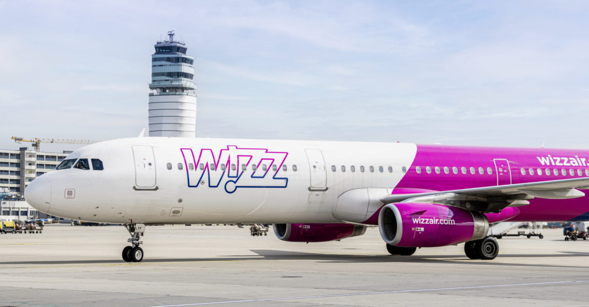 Wizz Air stockt die in Wien stationierte Flotte um einen fünften Jet auf und fliegt ab Dezember ab der Hauptstadt mehr als 40 Ziele an.