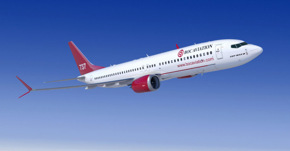 Flugzeug-Leasinggeber BOC Aviation Limited erweitert sein 737-MAX-Portfolio (Foto) mit einer Bestellung von 40 zusätzlichen 737-8.