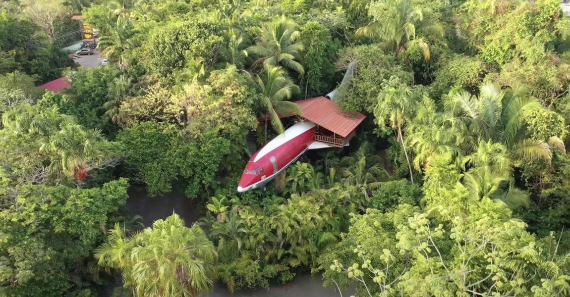 Dieses AirBnB ist wirklich außergewöhnlich: Ein altes Flugzeug in Costa Rica.