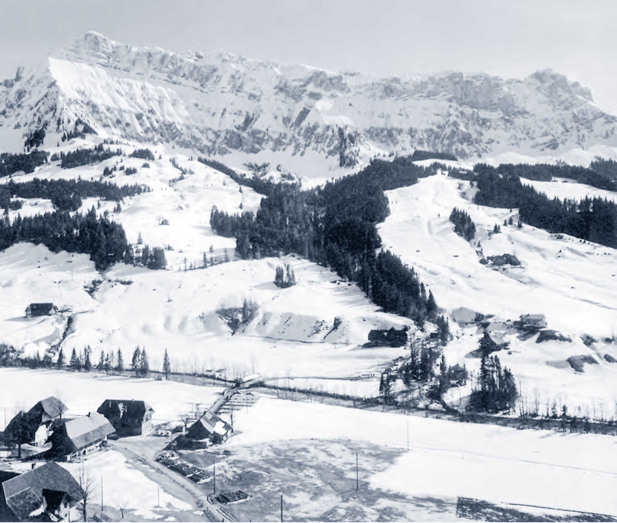 An der Nordwand des Hohgant zerschellte die H.P. 70 Halton auf dem Weg von Amsterdam nach Teheran. Niemand an Bord überlebte. Bild: Sammlung Wolfgang Borgmann, British Airways Heritage Collection, Eidgenössisches Luftamt Büro für Unfalluntersuchungen 