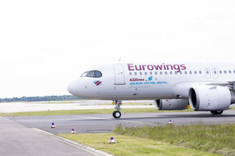 Eurowings wird die Ticketpreise für den Sommer weiter erhöhen müssen. Foto: Eurowings GmbH