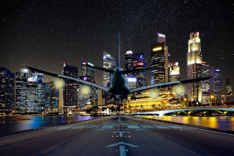 Reisende können mit einem Zwischenstopp den Jetlag vermeiden. Hier in Singapur.