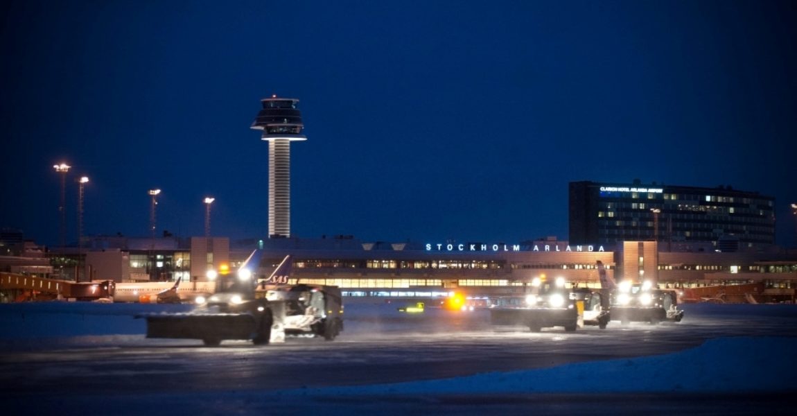Der Flughafen Stockholm-Arlanda zählte 2022 mehr als 18 Millionen Passagiere.