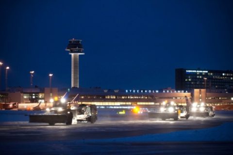 Der Flughafen Stockholm-Arlanda zählte 2022 mehr als 18 Millionen Passagiere.