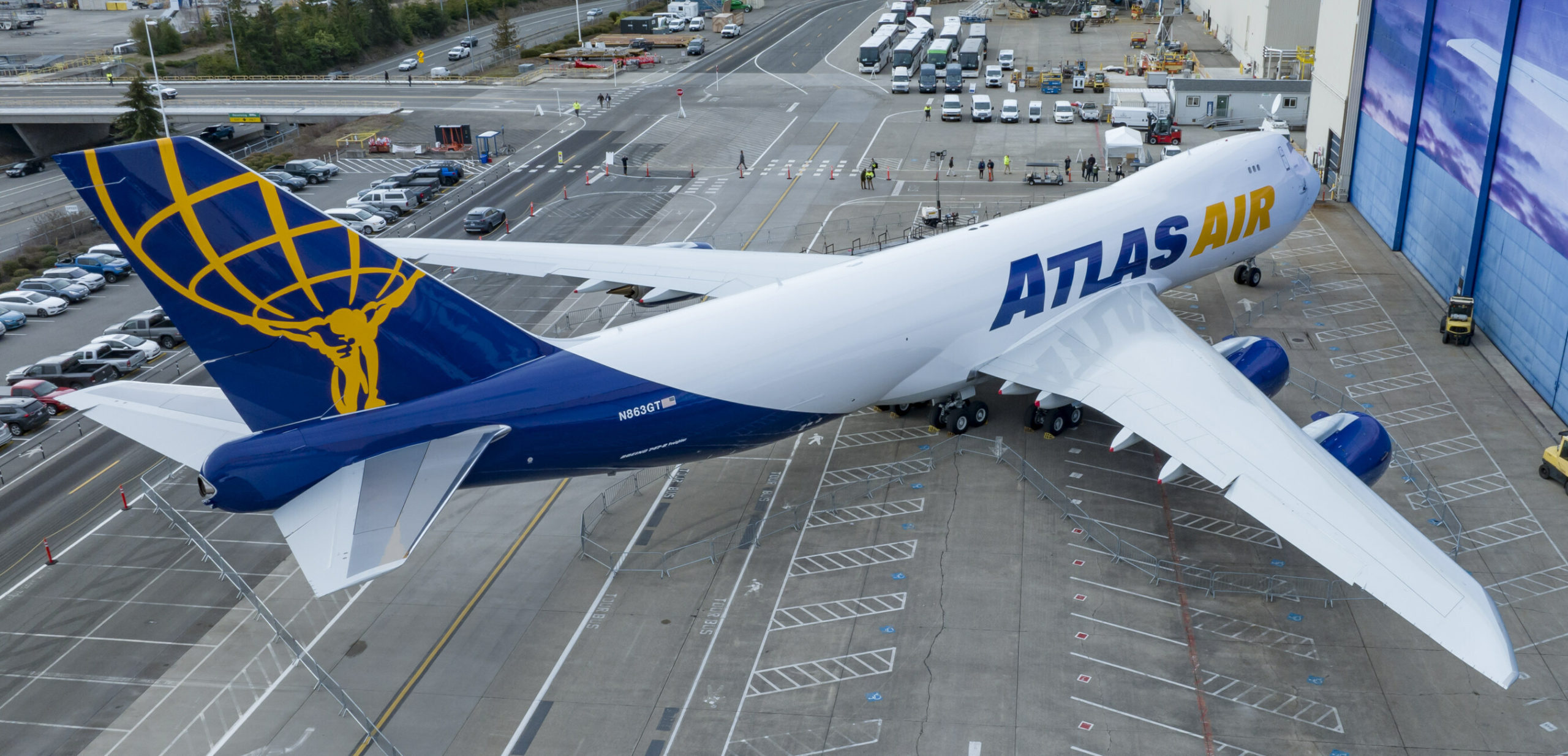 Jetzt ist Schluss Boeing übergibt letzte 747 an Atlas Air AERO
