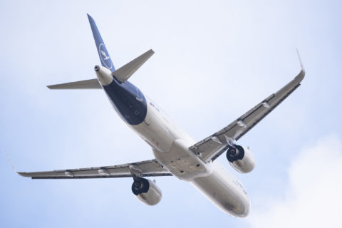 Die Maschine der Lufthansa musste am Mittwochabend in Washington außerplanmäßig landen.