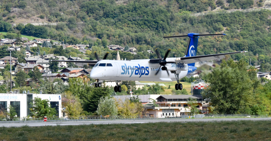 Die italienische Regionalairline SkyAlps kann Q400 fortan auch mit eigenem AOC betreiben.