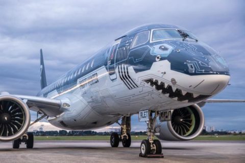 Embraers Tech Shark fliegt bald Fußballer zu ihren Spielen.