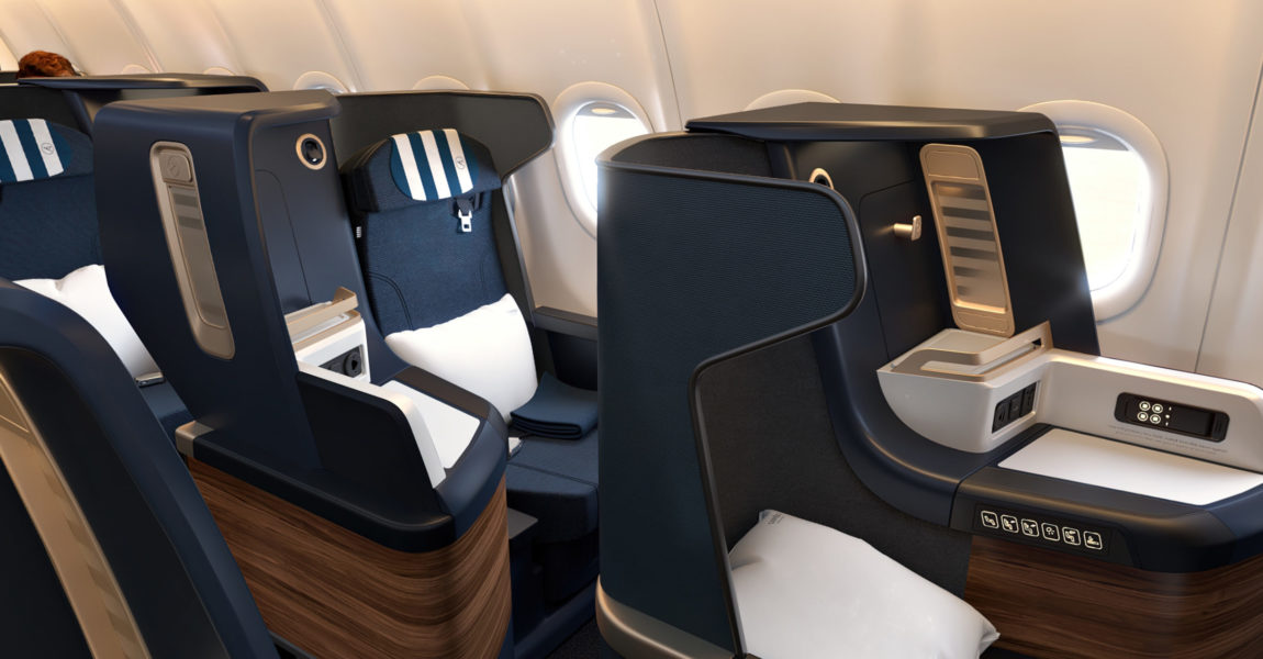 Condor-Fluggäste können nun Sitzplätze in der Business Class auf Langstrecken ersteigern.