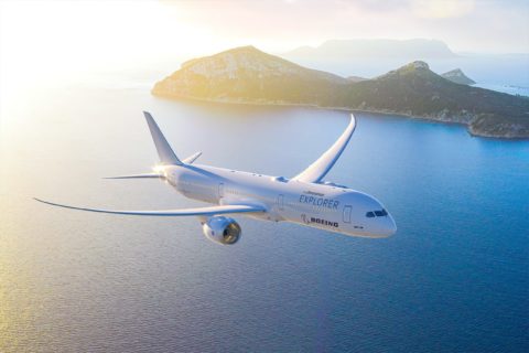 Die Boeing 787-10 „Explorer“ wird ab Juni die bisherige 777-200ER als ecoDemonstrator ergänzen.