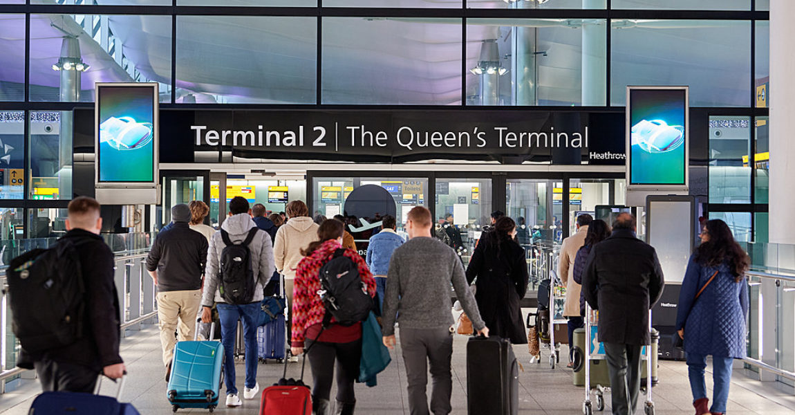 Der Flughafen London-Heathrow konnte im ersten Quartal des aktuelle laufenden Geschäftsjahres annähernd 17 Millionen Passagiere begrüßen.