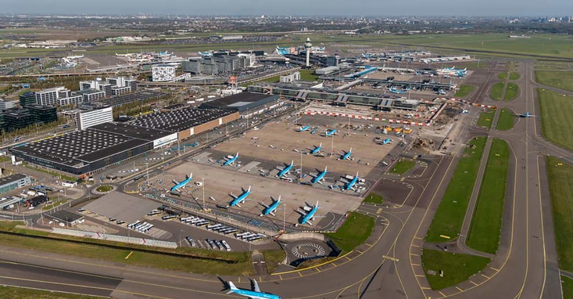 Der Flughafen Amsterdam Schiphol  bekommt ein Nachtflugverbot.