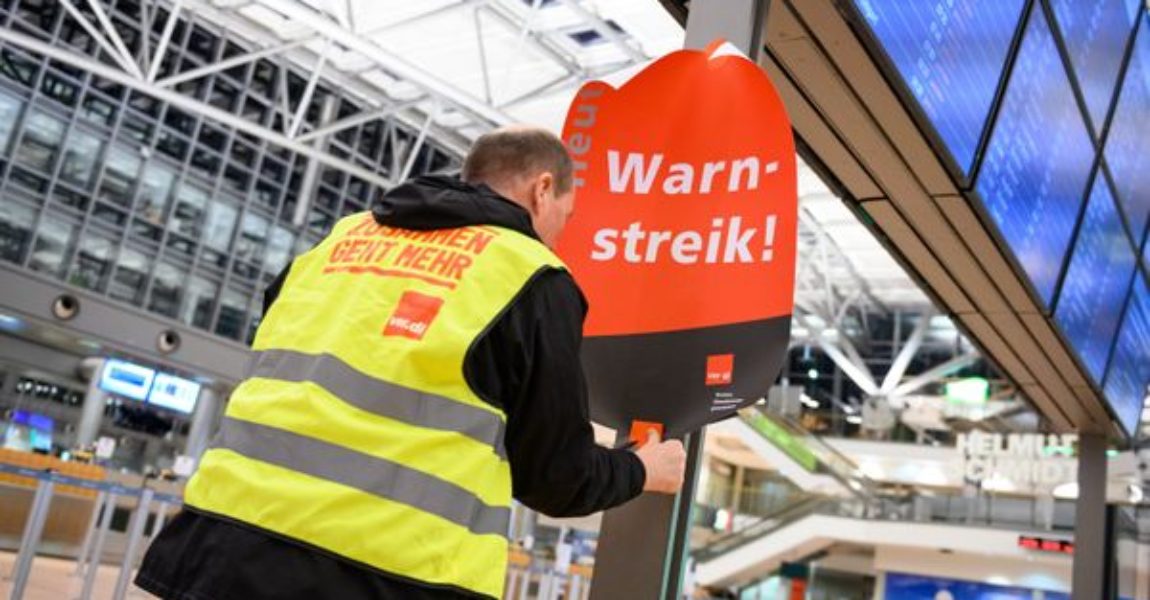 Erst im März wurde am Hamburg Airport gestreikt.