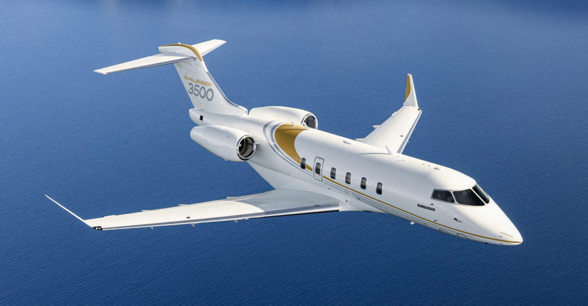 Die Challenger 3500 wird Bombardier mit nach Genf bringen.