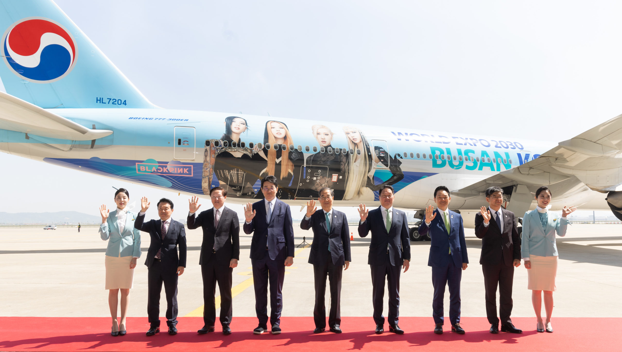 Korean Air präsentiert Flugzeug mit Sonderlackierung AERO International