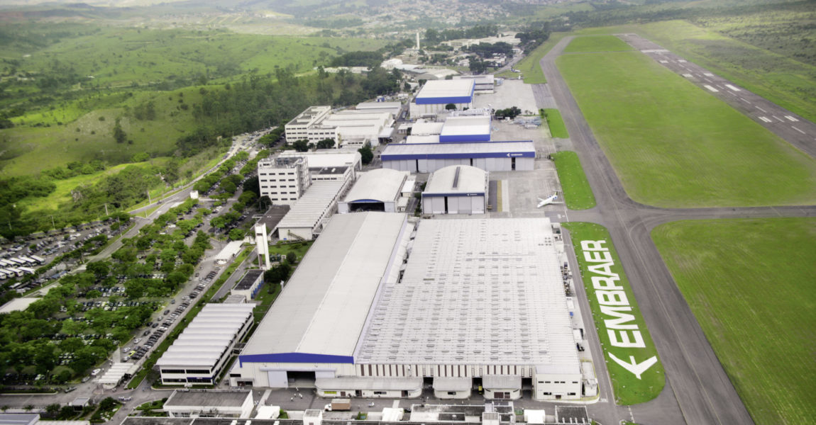 Das Embraer-Werk 
in São José dos 
Campos beher-
bergt die End- 
montagelinie.