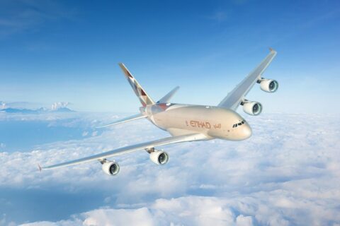 Der Ethiad A380 ist bald wieder in der Luft.