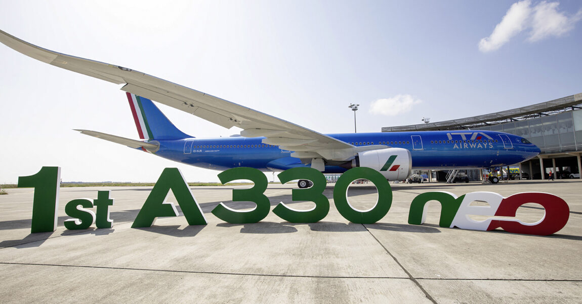 Ende Mai hat ITA Airways in Toulouse ihre erste A330-900 übernommen. Der Widebody ist von 
der Air Lease Corporation langfristig geleast.